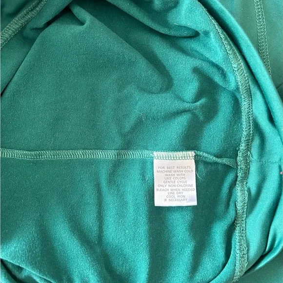 Masters Golf Sweater Green Quarter-Zip Pullover - Picture 10 of 11